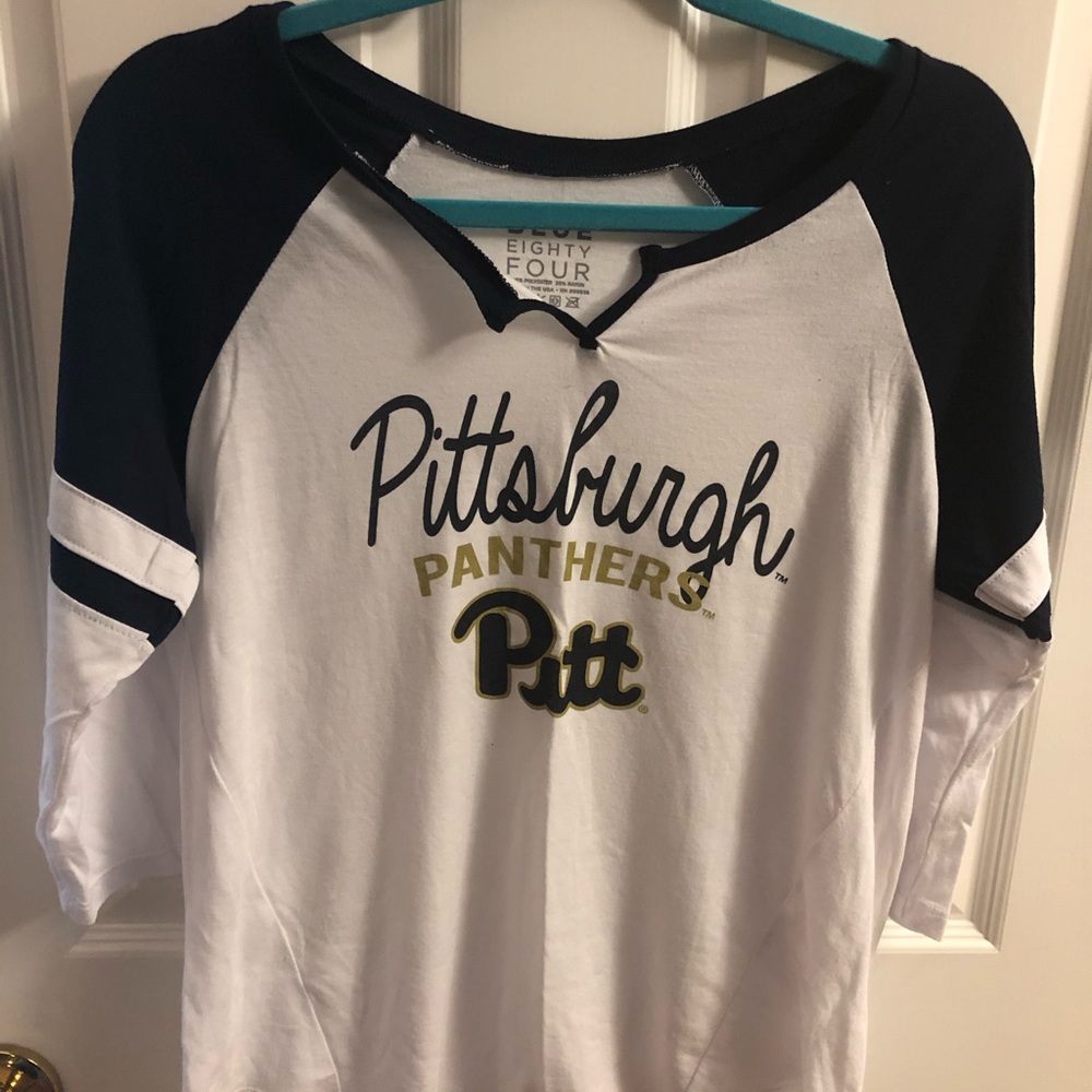 Pittsburgh Panthers 3/4 sleeve T-shirt